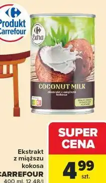 Carrefour Market Ekstrakt z miąższu kokosa CARREFOUR oferta