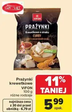 Carrefour Market Prażynki krewetkowe VIFON oferta