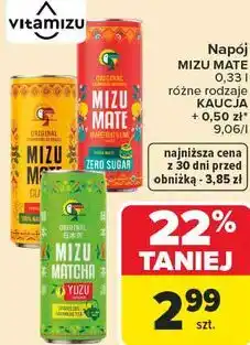 Carrefour Market Napój MIZU MATE oferta
