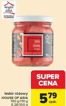 Carrefour Market Imbir różowy HOUSE OF ASIA oferta