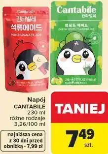 Carrefour Market Napój CANTABILE oferta