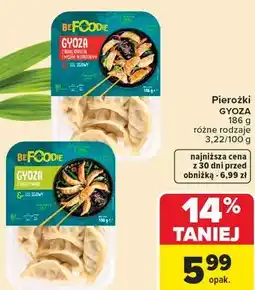 Carrefour Market Pierożki GYOZA różne rodzaje oferta
