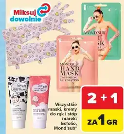 Carrefour Market Wszystkie maski, kremy do rąk i stóp oferta