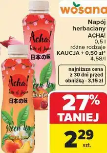 Carrefour Market Napój herbaciany ACHA! oferta