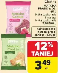 Carrefour Market Ciastko MATCHA FRANK & OLI oferta