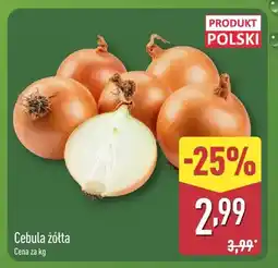 ALDI Cebula żółta polska oferta
