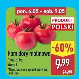 ALDI Pomidory malinowe polskie oferta