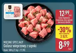 ALDI Gulasz wieprzowy z szynki Mięsne Specjały oferta