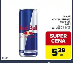 Globi Napój energetyzujący Red Bull oferta
