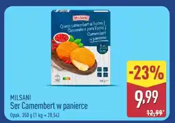 ALDI Ser Camembert w panierce Milsani oferta