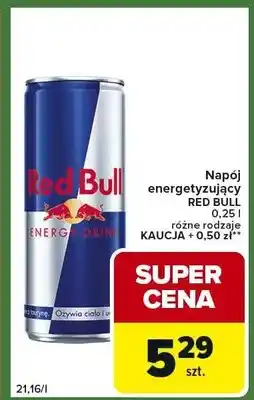 Carrefour Express Napój energetyzujący Red Bull oferta