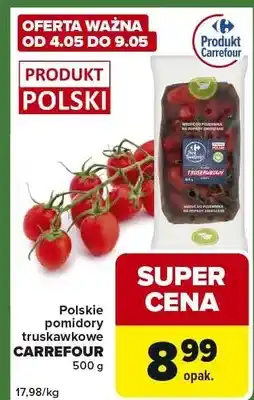 Pomidory truskawkowe polskie Carrefour