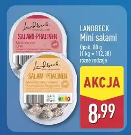 ALDI Mini salami Landbeck oferta