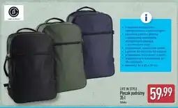 ALDI Plecak podróżny Live In Style 35l 54x35x20cm oferta