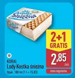 ALDI Lody Kostka śnieżna Koral oferta