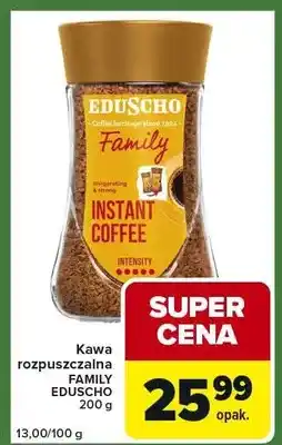 Carrefour Express Kawa rozpuszczalna Family Eduscho oferta
