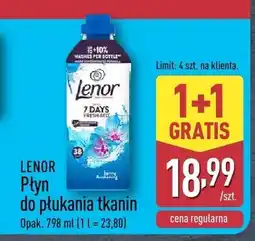 ALDI Płyn do płukania tkanin Lenor 7 Days oferta