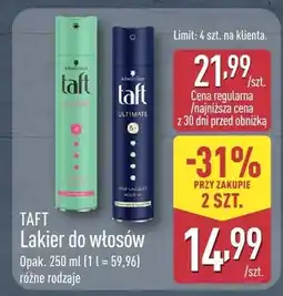 ALDI Lakier do włosów Taft oferta