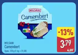 ALDI Ser Camembert Milsani oferta