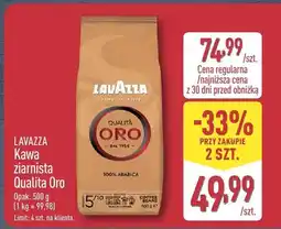 ALDI Kawa ziarnista Lavazza Qualita Oro oferta