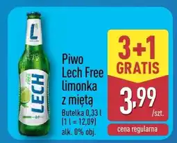 ALDI Piwo bezalkoholowe Lech Free limonka z miętą oferta
