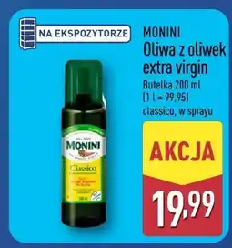 ALDI Oliwa z oliwek extra virgin Monini Classico w sprayu oferta
