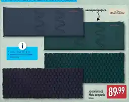 ALDI Mata do spania Adventuridge 184x60x5cm samopompująca oferta