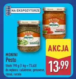 ALDI Pesto Monini calabrese oferta