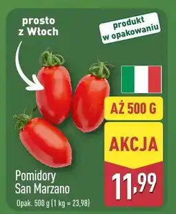 ALDI Pomidory San Marzano włoskie oferta