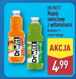 ALDI Napój owocowy z witaminami pomarańczowy Dr Witt oferta