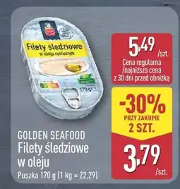 ALDI Filety śledziowe w oleju Golden Seafood oferta