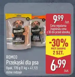 ALDI Przekąski dla psa Romeo oferta