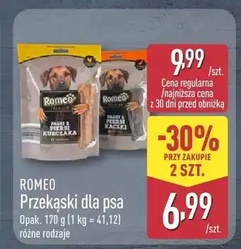 ALDI Przekąski dla psa Romeo oferta