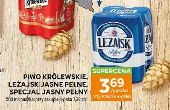 Piwo Leżajsk Jasne Pełne puszka