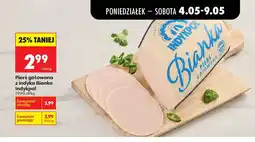 Biedronka Pierś gotowana z indyka Bianka Indykpol oferta