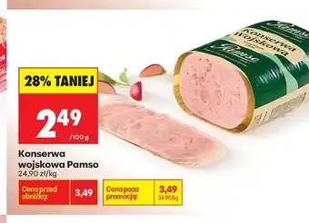 Biedronka Konserwa wojskowa Pamso oferta