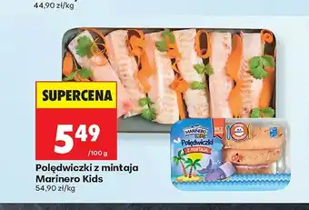 Biedronka Polędwiczki z mintaja Marinero Kids oferta