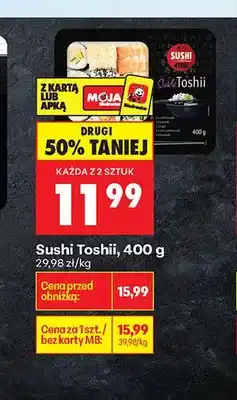 Biedronka Sushi Toshii oferta