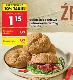 Biedronka Bułka śniadaniowa pełnoziarnista oferta