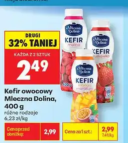 Biedronka Kefir owocowy Mleczna Dolina mango marakuja oferta