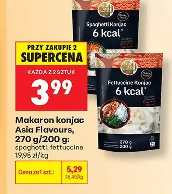 Biedronka Makaron konjac spaghetti Asia Flavours oferta