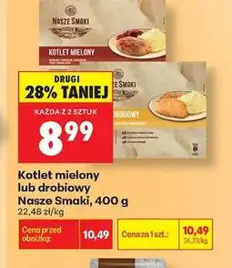 Biedronka Kotlet mielony Nasze Smaki oferta