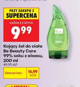 Biedronka Kojący żel do ciała Be Beauty Care 99% soku z aloesu oferta