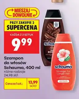 Biedronka Szampon do włosów Schauma Stronger for Longer Hair oferta