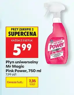 Biedronka Płyn uniwersalny Mr Magic Pink Power oferta