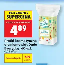 Biedronka Płatki kosmetyczne dla niemowląt Dada Everyday oferta