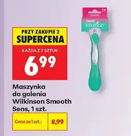 Biedronka Maszynka do golenia Wilkinson Smooth Sens oferta