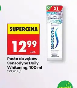 Biedronka Pasta do zębów Sensodyne Daily Whitening oferta