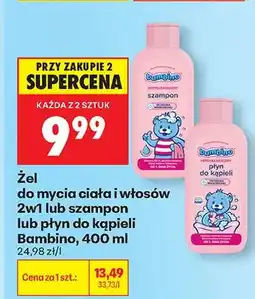 Biedronka Płyn do kąpieli Bambino oferta