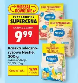 Biedronka Kaszka mleczno-ryżowa Nestlé Mleczno-Ryżowa Banan oferta